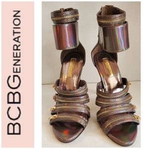 NYE SALE BCBG Generation Metallic Heels 7.5